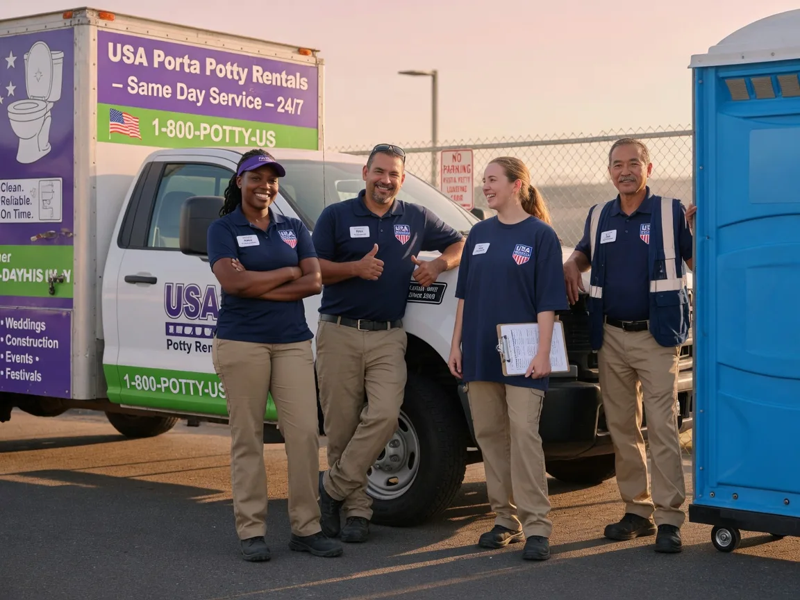 Porta Potty Rental company in Forest City, IL