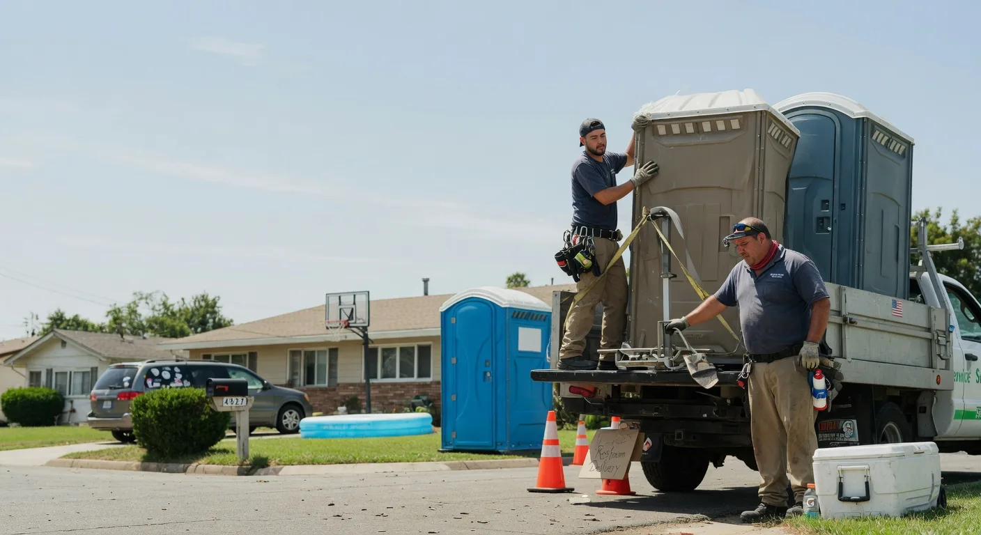 Porta Potty Rental in Forest City, IL near me