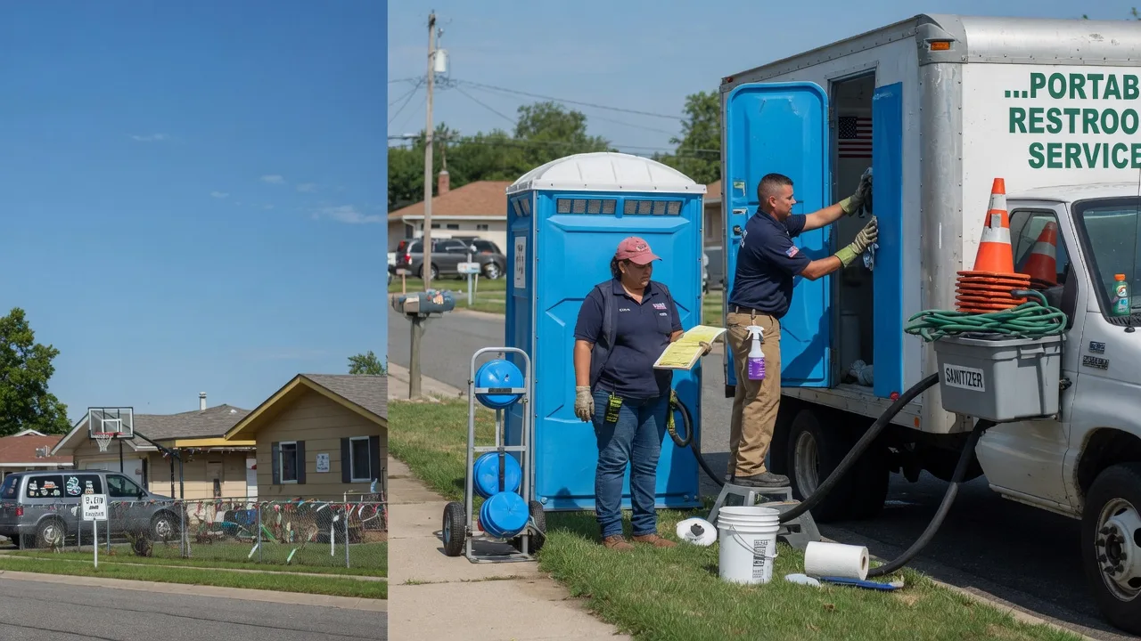 Porta Potty Rental in Forest City, IL near me